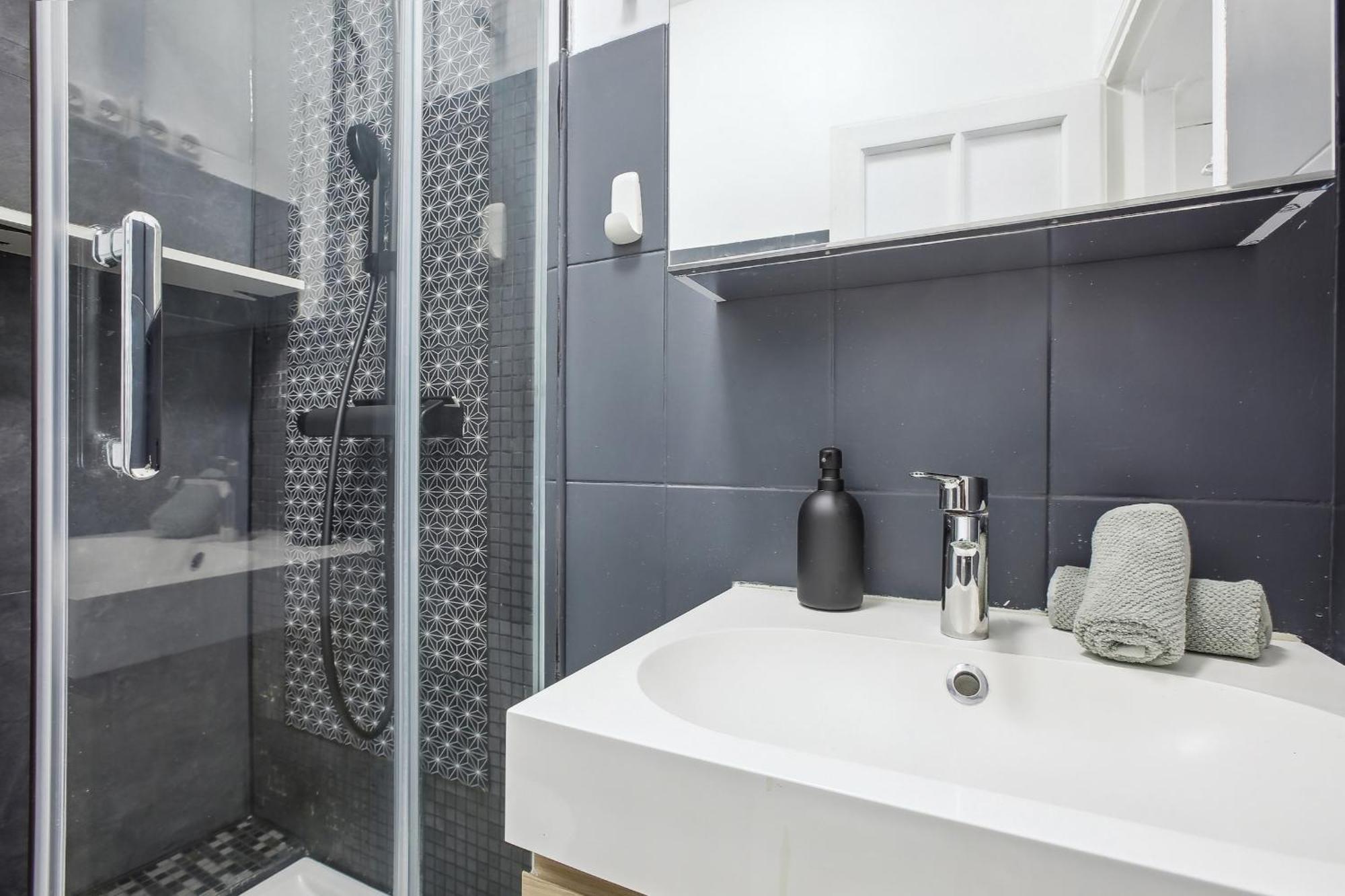 Le Marais 1Br Cozy Leilighet Paris Eksteriør bilde