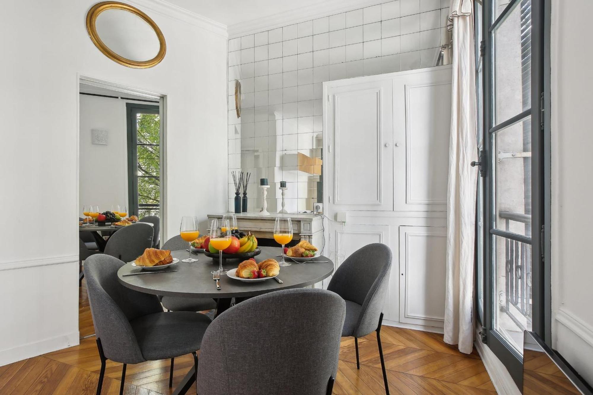 Le Marais 1Br Cozy Leilighet Paris Eksteriør bilde