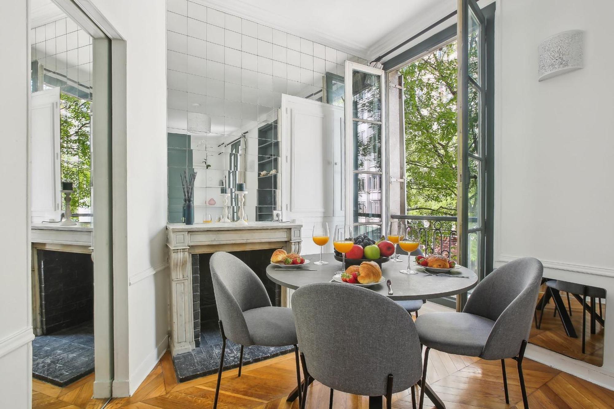 Le Marais 1Br Cozy Leilighet Paris Eksteriør bilde