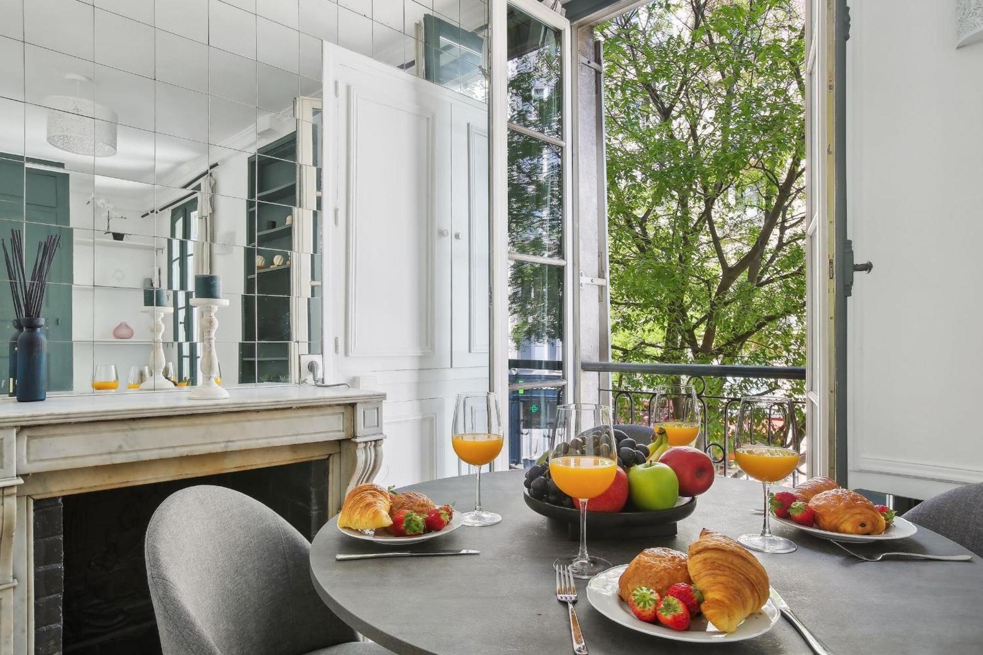 Le Marais 1Br Cozy Leilighet Paris Eksteriør bilde